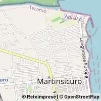 Mapa Martinsicuro