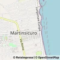 Mapa Martinsicuro