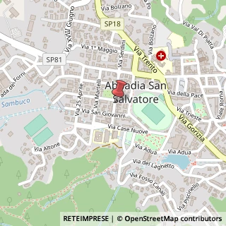 Mappa Via serdini 1, 53021 Abbadia San Salvatore, Siena (Toscana)