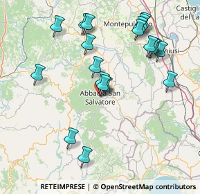 Mappa Via Serdini, 53021 Abbadia San Salvatore SI, Italia (17.365)