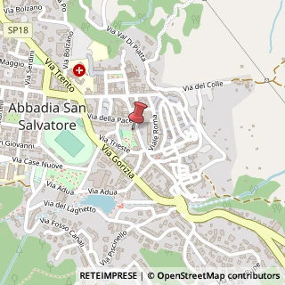Mappa Via Mentana, 35, 53021 Abbadia San Salvatore, Siena (Toscana)