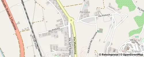 Mappa Trevi