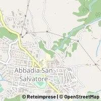Hartă Abbadia San Salvatore