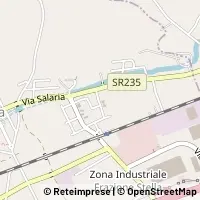 Hartă Monsampolo del Tronto