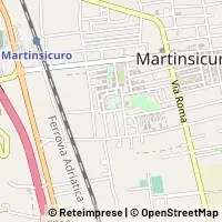 Mapa Martinsicuro