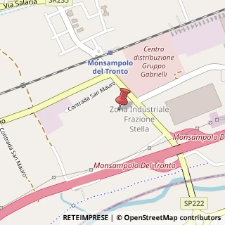 Mappa Via Cristoforo Colombo, 106, 63077 Monsampolo del Tronto, Ascoli Piceno (Marche)