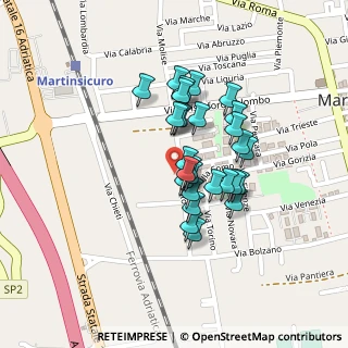 Mappa Via Trento, 64014 Martinsicuro TE, Italia (0.16929)