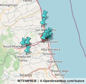 Mappa Via Bonifica Tronto km 3, 64010 Colonnella TE, Italia (8.21)