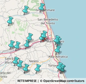 Mappa Via Bonifica Tronto km 3, 64010 Colonnella TE, Italia (9.998)