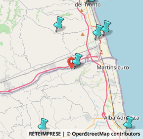 Mappa Via Bonifica Tronto km 3, 64010 Colonnella TE, Italia (6.864)