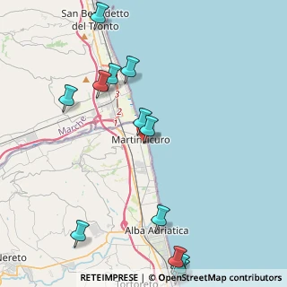 Mappa Via U. Foscolo, 64014 Martinsicuro TE, Italia (5.435)