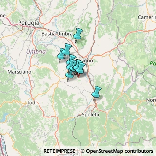 Mappa Località Poggio Turri, 06036 Montefalco PG, Italia (6.23167)