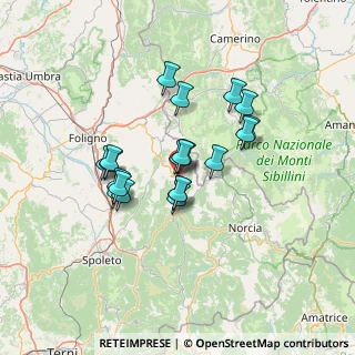 Mappa Vocabolo S'Angelo, 06030 Sellano PG, Italia (11.083)