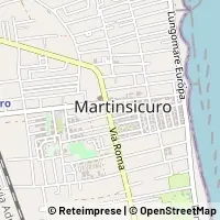 Mapa Martinsicuro