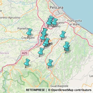 Mappa Strada S. Donato, 66100 Chieti CH, Italia (6.03133)