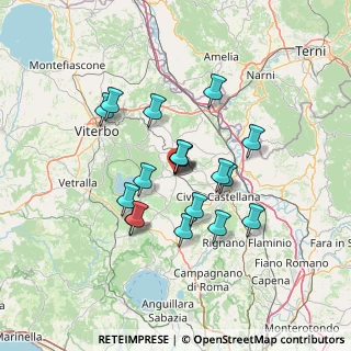 Mappa Viale degli Eroi, 01034 Fabrica di Roma VT, Italia (11.86667)