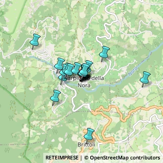 Mappa Via Regina Margherita, 65010 Carpineto della Nora PE, Italia (0.5)