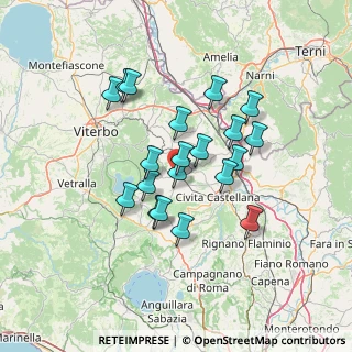 Mappa Piazzale degli Eroi, 01034 Fabrica di Roma VT, Italia (11.9925)