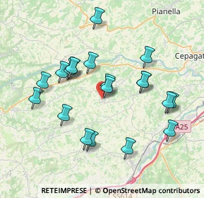 Mappa Via Guglielmo Marconi, 65010 Nocciano PE, Italia (3.851)