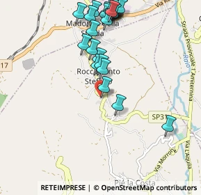 Mappa Via Colle Castagno, 67049 Tornimparte AQ, Italia (1.14348)