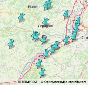 Mappa Via Guglielmo Oberdan, 65020 Rosciano PE, Italia (4.351)