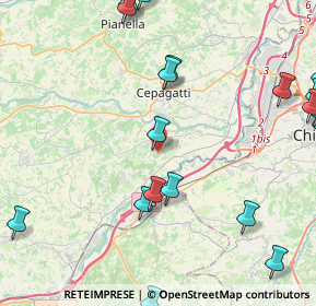 Mappa Via Guglielmo Oberdan, 65020 Rosciano PE, Italia (6.32)