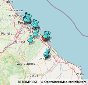 Mappa ZONA ARTIGIANALE, 66026 Ortona CH, Italia (13.7965)