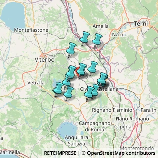 Mappa Via Ligabue, 01034 Fabrica di Roma VT, Italia (9.538)