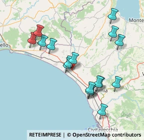 Mappa Località Sanguinaro, 01014 Montalto di Castro VT, Italia (15.93235)