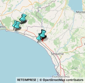 Mappa Località Sanguinaro, 01014 Montalto di Castro VT, Italia (11.95611)