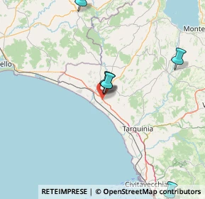 Mappa Località Sanguinaro, 01014 Montalto di Castro VT, Italia (40.414)