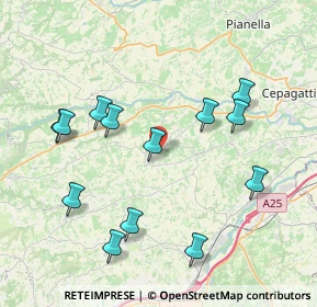 Mappa 65010 Nocciano PE, Italia (4.36538)