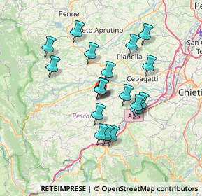 Mappa 65010 Nocciano PE, Italia (6.20158)