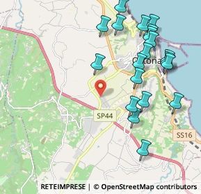 Mappa Contrada Tamarete Zona Artigianale, 66026 Ortona CH, Italia (2.3995)