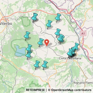 Mappa Via Madonna della Stradella, 01034 Fabrica di Roma VT, Italia (8.662)
