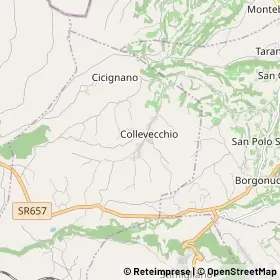 Mappa Collevecchio