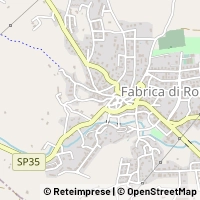 Mapa Fabrica di Roma