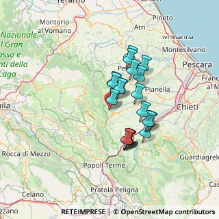 Mappa 65010 Carpineto della Nora PE, Italia (11.05)