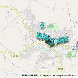 Mappa Via Donatori di Sangue, 01034 Fabrica di Roma VT, Italia (0.336)