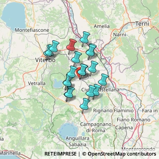 Mappa Via Donatori di Sangue, 01034 Fabrica di Roma VT, Italia (10.096)