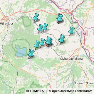 Mappa Via Donatori di Sangue, 01034 Fabrica di Roma VT, Italia (6.51222)