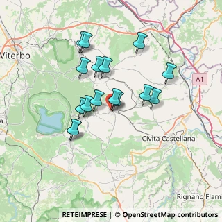 Mappa Via Donatori di Sangue, 01034 Fabrica di Roma VT, Italia (6.31563)