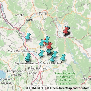 Mappa Via Roma, 02041 Casperia RI, Italia (13.084)