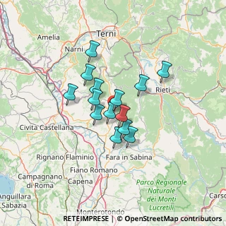 Mappa Via Roma, 02041 Casperia RI, Italia (9.79857)