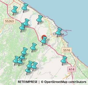 Mappa CAP, 66026 Ortona CH, Italia (5.07188)