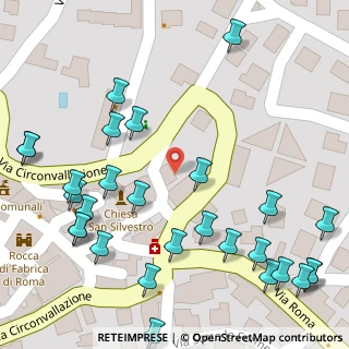 Mappa Via Circonvallazione Carlo Alberto dalla chiesa, 01034 Fabrica di Roma VT, Italia (0.08929)