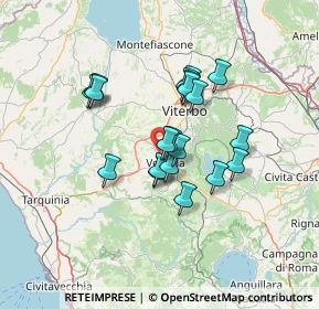 Mappa Strada Provinciale, 01019 Viterbo VT, Italia (11.151)