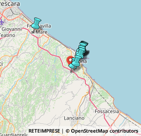 Mappa Strada Casone, 66026 Ortona CH, Italia (3.46455)