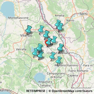 Mappa Via XXV Aprile, 01034 Fabrica di Roma VT, Italia (10.541)