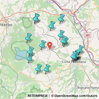 Mappa Via XXV Aprile, 01034 Fabrica di Roma VT, Italia (8.6225)